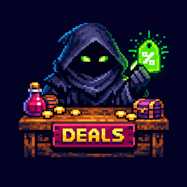 The Deal Dealer — your shady but lovable game deals merchant